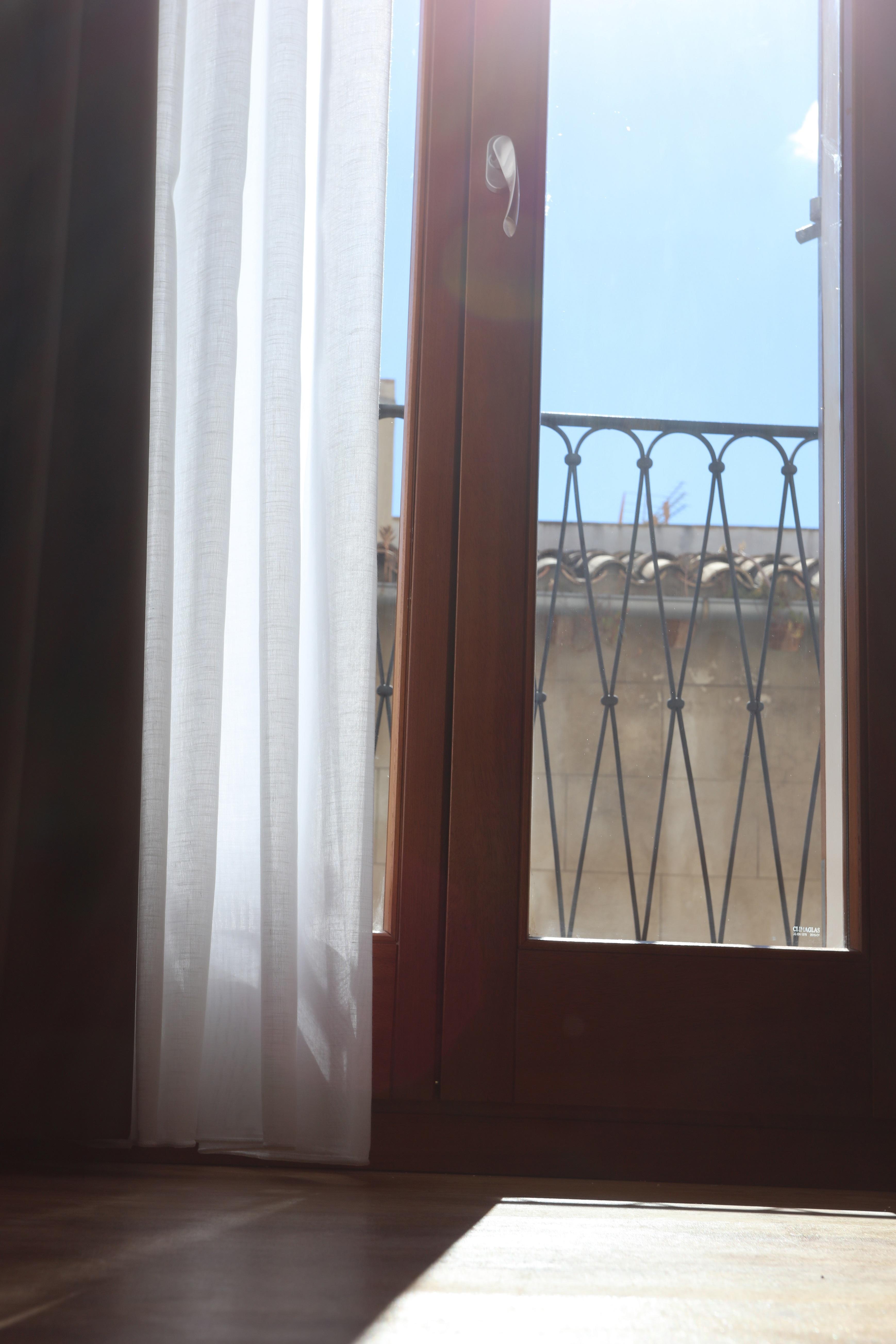 Bo Hotel Palma Exterior photo The window of a room in Barcelona, Spain.