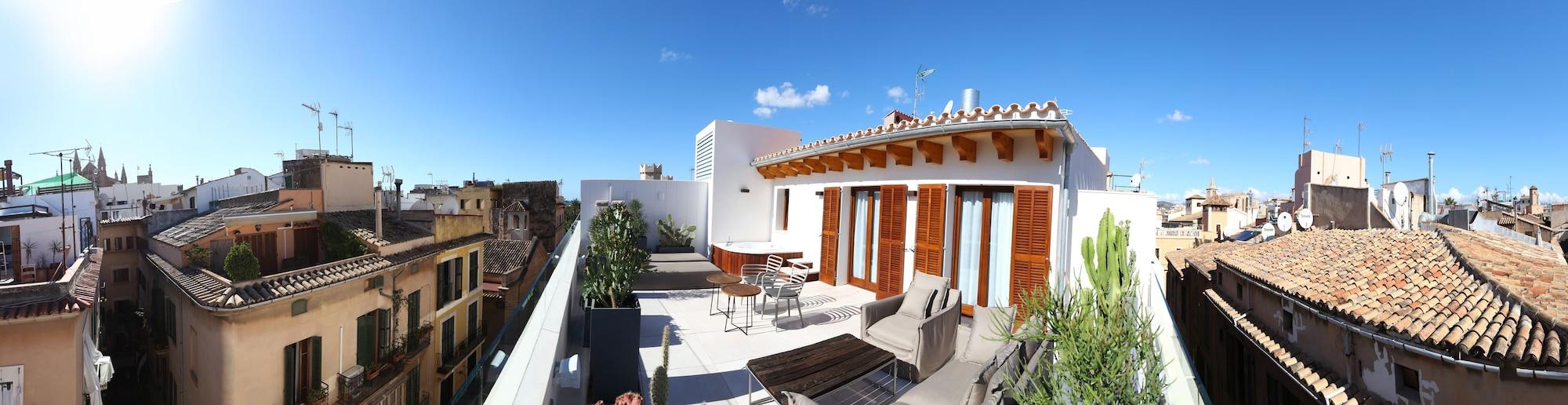 Bo Hotel Palma Exterior photo Panoramic view of the city of Palma